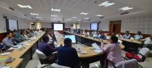 Meeting on implementation of various labour welfare schemes
