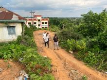 Visit to sites for construction of District Labour Offices