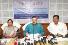 Press Meet of Hon'ble Minister